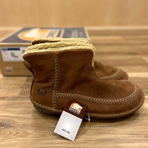 Men's Sorel Bota Bag Ankle Boot Size 11.5 Tan